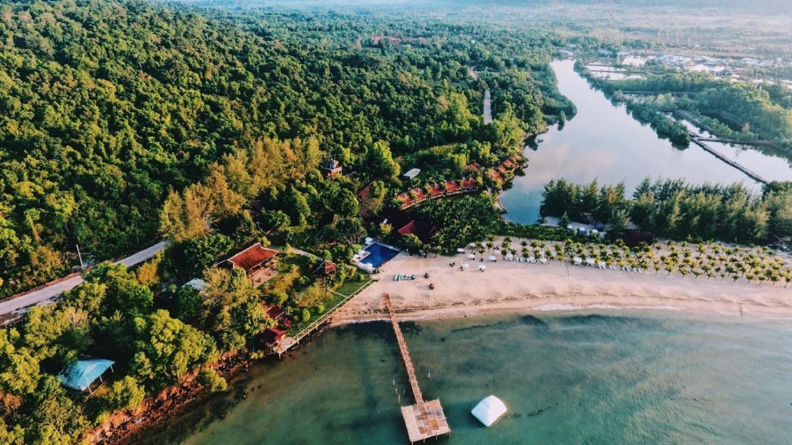 Chez Carole Beach Resort Phú Quốc-sziget Kültér fotó